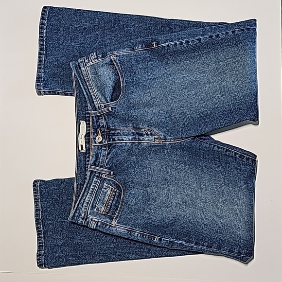 Levi's 515 Bootcut Blue Jeans Denim Pants Stretch Medium Wash Mid-Rise 10 - Picture 1 of 11